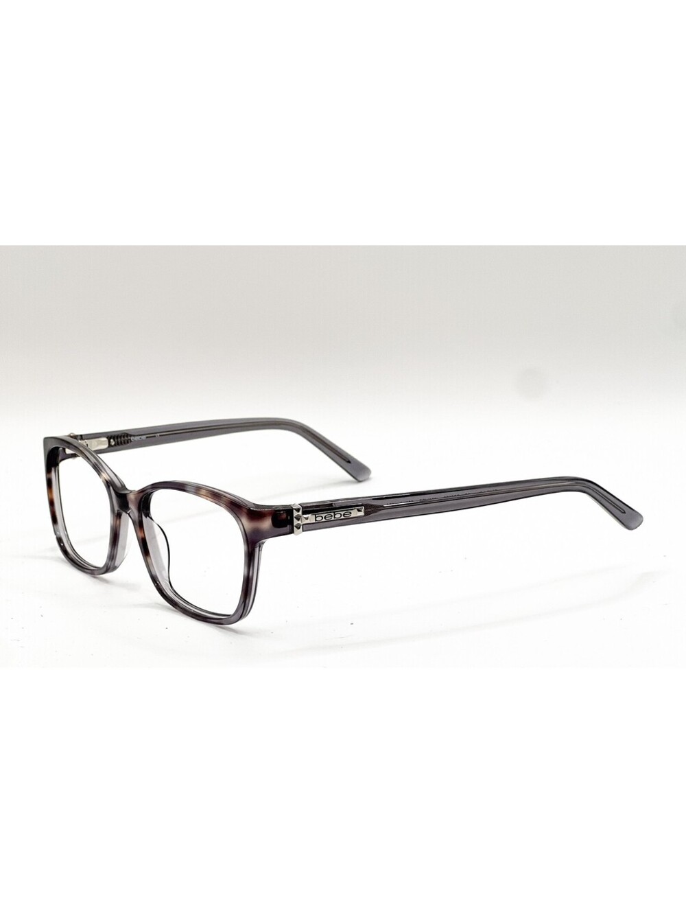 Bebe BB5126 001 Jet Rectangle Authentic Eyeglass Frames 53-17